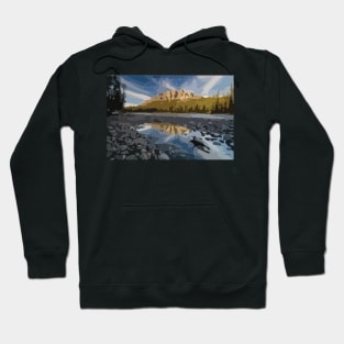 Castle Mountain Digital Painting Hoodie